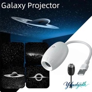 YRBWDYZDH LED Starry Sky Lamp, Adjustable Focus Large Range Projection Galaxy Projector, USB Powered