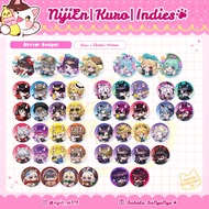 【NijiEN | Shoto | K9Kuro | Quinn🐾】Glitter Badges【Clearance】