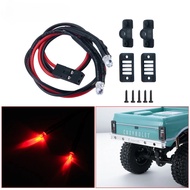 LED Chassis Roof Tail Light Kit | for Axial SCX24 1/24 RC Crawler Deadbolt C10 Gladiator Bronco Upgr