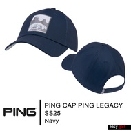 PING CAP PING LEGACY SS25 PING CAP MEN หมวกกอล์ฟ หมวกกีฬาผู้ชาย