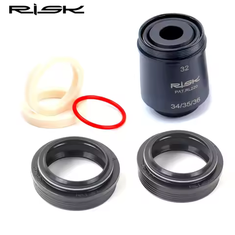 Mountain Bike Fork Suspension Dust Seal 32mm 34mm 35mm 36mm Stanchion Tube Wiper Oil Seal Compatible