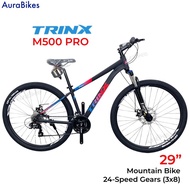 TRINX M500 Pro 29” Mountain Bike 24 Speed Aluminium Alloy Frame