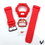 (Vcustom) DW-6900 SOLID " ARSENAL " BAND AND BEZEL WATCH STRAPS