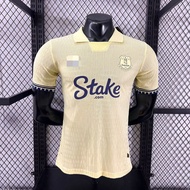 2526 new Everton away training jersey player version AAA level short sleeved shirt