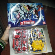 紅 Bandai RX-105 Ξ Gundam SD 模型 大白鵝