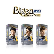 Bigen Men's Cream Color Men Hair Colour Dye Quick One Push Smart Saving Perfect Gray Hair Coverage