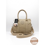 NEW Misuki Satchel Hush Puppies Size M Milk Chocolate Nude Color Women's Bag Hush Puppies Ladies Top