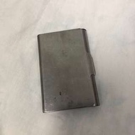 Muji 無印良品 銀色名片夾 置物 收納 washida 禮拜文房具