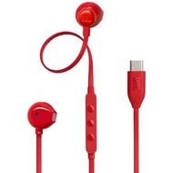 (紅色)JBL Tune 305C USB-C 半入耳式插線耳機