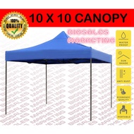 BIGSALES 10 x 10 High Quality Waterproof Kanopi Canopy Full Set With Canvas / Kanopi Set + Kain Canvas (Ready Stock)
