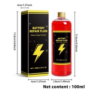100ml Battery Repair Fluid For Car Safe Repair Fluid Battery Restore Liquid Extends Battery Life Boo