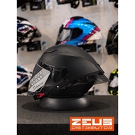 ZEUS HELMET ZS-631 WITH DOUBLE VISOR AND SPOILER