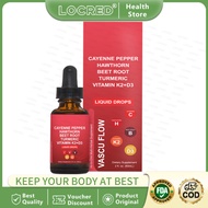 Cayenne Pepper Liquid Drops, Vitamin K2 & D3 Supplement for Immune Support, Circulation
