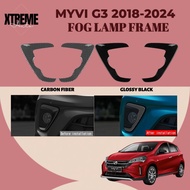 XTREME AUTO MYVI GEN3 2018-2023 CAR FOG LAMP FRAME COVER ACCESSORIES