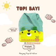 Baby boy girl beanie hat, baby striped beanie hat, warm baby beanie