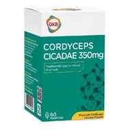 GKB Cordyceps Cicadae 350mg 虫草 金蝉花 Vegecap 60'S