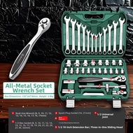 Rapid Ratchet Hex Socket Wrench Set 53 Pcs
