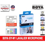BOYA ORIGINAL MALAYSIA BYM1 BY-M1 CAMERA/SMARTPHONE/HANDPHONE MICROPHONE