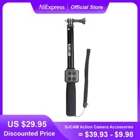 SJCAM Remote Control Selfie Stick Monopod Aluminum For SJCAM C300 C200 SJ20 SJ11 SJ10 SJ8PRO SJ6 Leg
