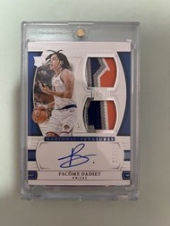 Pacôme Dadiet 21/99 Panini NBA National Treasures card