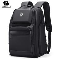 Fenruien Men 36L Business Backpack USB Waterproof Multi Pocket Backpacks Fit 17.3 Inch Laptop