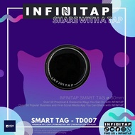 INFINITAP-Share with a TAP-Social Media Smart Tap | IT-TD007 NXP Chip NTAG213 30mm clear epoxy with 