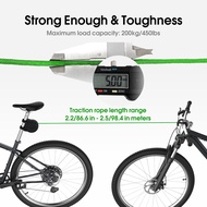 -Bicycle Tow Rope Flexible Retractable Bicycle Tractor Mountain Bike Pull Rope Bicycle Trailer Rope 