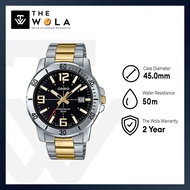 [100% Original Casio] Casio Men Watch MTP-VD01SG-1B (watch for man/ casio watch for men / casio watc