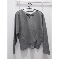 Preloved Grey Top Eunoia