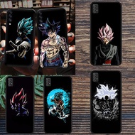 soft black Huawei P10 P10 Lite P20 P20 Lite P20 Pro P30 P30 Lite P30 Pro anime goku D phone case