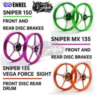 ☜Enkei Mags CNC FG 505 Mags for Sniper 150 155 MX 135 Sniper Classic Vega Force Fi XRM 125 110