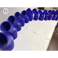 SAMCO silico hose 45 dajah / SILICONE HOSE 45 DEGREES REDUCER 12MMTO 63MM Samco