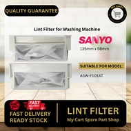 SANYO Lint Filter for Washing Machine Dust Filter Penapis Mesin Basuh 135mm x 56mm ASW-F101AT