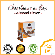[Value Buy] Chocotainer Almond Chocolate Energy Bar in Box | No Added Sugar Free Dark Chocolate Hala
