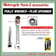 kozi plug tool spanna plug rs150 y15 Lc135 scooter pembuka plug