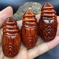 Red Sandalwood cicada cicada cicada cicada cicada cicada cicada cicada Rotatable Massage Handle Play
