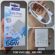 VIVO Type c X80 X80 PRO 66W CHARGER 66 WATT FAST CHARGING TYPE C/