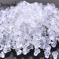 1000 Pcs Soft Silicone Rubber Stud Earring Back Stoppers/ Ear Plugs ​Blocked Cap/ DIY Earring Findin