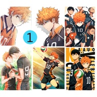 Set of 6 posters - Haikyuu anime poster!! King of Volleyball,A4,A5