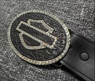 Harley Davidson 水鑽皮帶30