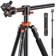K&F CONCEPT SA254T1 2.39M/94.1Inch Professional Photography Tripod Monopod Horizontal Camera Tripod 