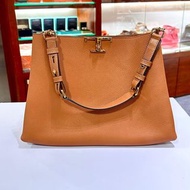 98%NEW二手TOD'S TOTE BAG 啡色全皮 TIMELESS T #兩年免費保養 #香榭站正品