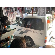 ♛ ⊿ ▵ ▎ ❤ Nissan Urvan Escapade Sticker Decals Stock