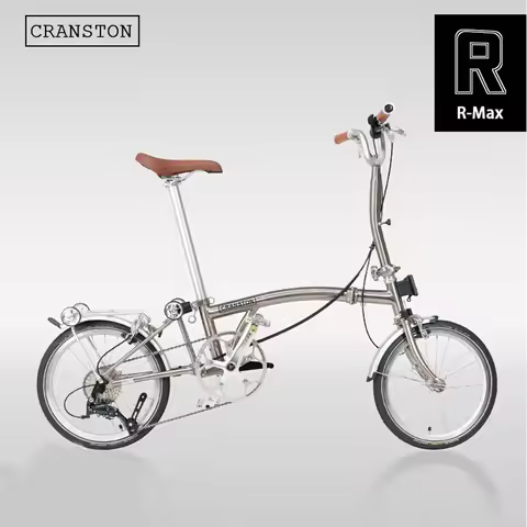 CRANSTON 20 inch 9-speed Aluminium Alloy Folding Bike with C- Brake Lightweight Portable Adult Foldi