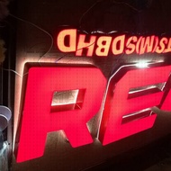 LED Illuminated Lettering Signage Acrylic Sign Letters Exterior Interior 3D Letter Number Signs Sign