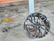 New Car Sport Rim Flow Forming 11kg CT PREMIUM WHEELS CTW56FF 20x8.5J 20x9.5J 5x113 ET30 ET35 BLACK 