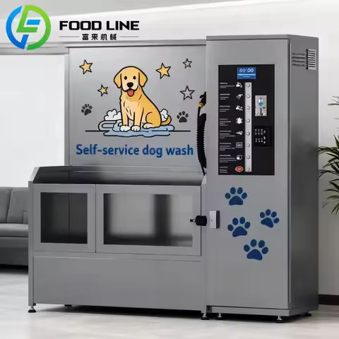 Automatic Pet Grooming Spa Machine Convenient Dog Washing Station Pet Spa Vending Machine