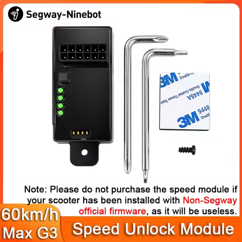60km/h Unlock Speed Module for Ninebot by Segway Max G3, G3E, G3D Electric Scooter Release Speed Lim