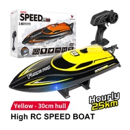 ​9IMOD RC Boat HJ812 High Speed Racing Boat 25KM/H 2.4G Remote Control Speedboat