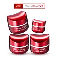 (FS) Trylagina 12X Collagen ไตรลาจิน่า คอลลาเจน 12X เซรั่มคืนความอ่อนเยาว์ครบ 5 มิติ 3 กระปุก ฟรี ขน
